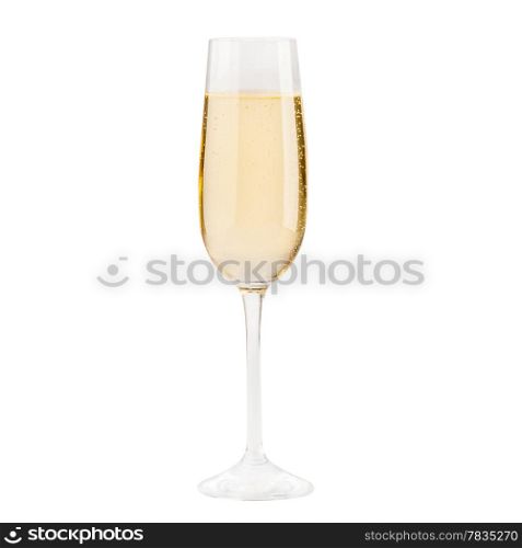 Beautiful picture of a glass of champagne