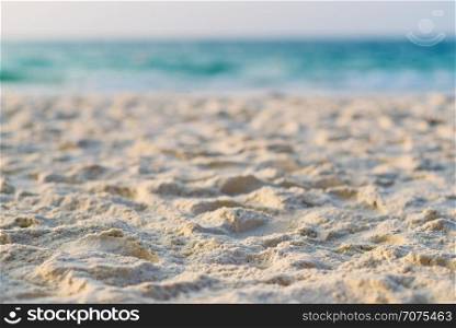 Beautiful sand beach