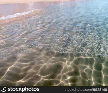 Beautiful sandy beach