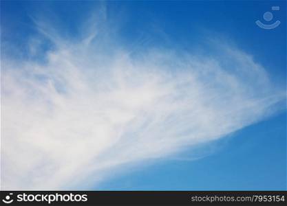 beautiful scenery sky with clouds. background