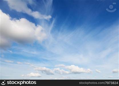 beautiful scenery sky with clouds. background