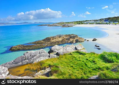 beautiful scenic rural landscape from ireland