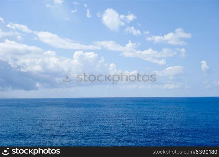 beautiful sea and blue sky