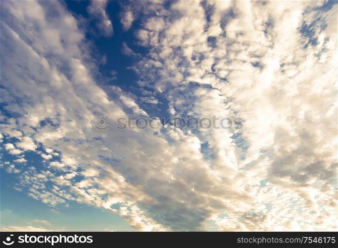 Beautiful sky and clouds summer good weather. Beautiful sky and clouds