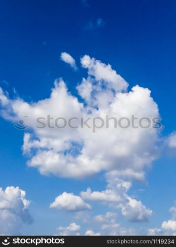 Beautiful sky with cloud and dramatic light before sunset