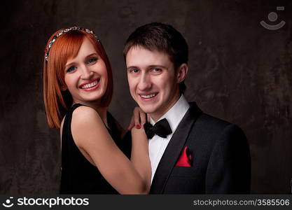 Beautiful smiling couple.