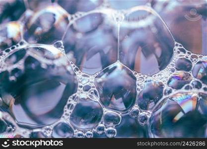 beautiful soap bubbles, abstract backgrounds