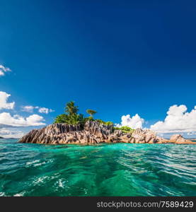 Beautiful St. Pierre Island at Seychelles