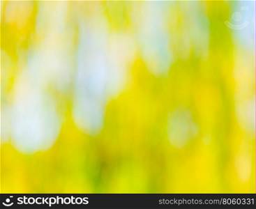 Beautiful summer or autumn blurred natural bokeh background