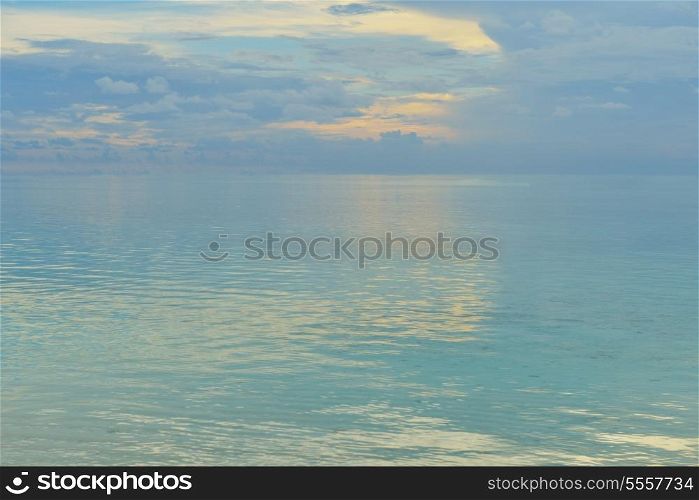 beautiful tropical beach background landscape nature sunset
