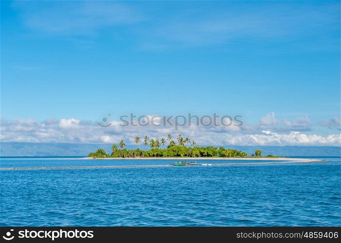 Beautiful tropical island at Philippines