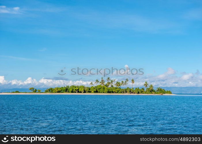 Beautiful tropical island at Philippines