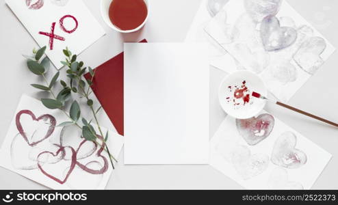 beautiful valentine s day concept with copy space 7