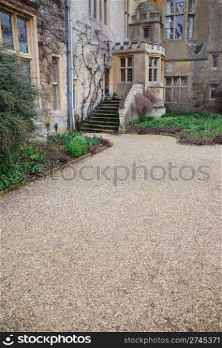 beautiful view at Sudeley Castle in Winchcombe, Gloucestershire (United Kingdom)
