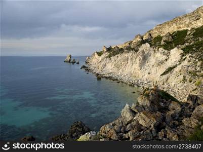 Beautiful view of Jangul. Crimea, Ukraine