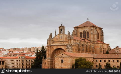 Beautiful view of the Cathedral of Salamana