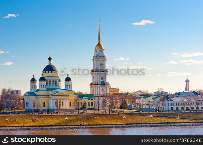 beautiful view of the city&rsquo;s architecture Rybinsk, RUSSIA