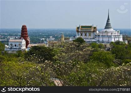 beautiful view of the hill Khao Khlang and a part of the king&rsquo;s palace
