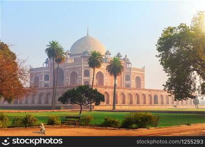 Beautiful view of the Humayun&rsquo;s Tomb, Dehli, India.. Beautiful view of the Humayun&rsquo;s Tomb, Dehli, India