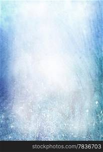 Beautiful watercolor background in soft blue Great for textures and backgrounds for your projects