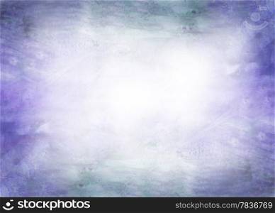 Beautiful watercolor background in soft green and blue Great for textures and backgrounds for your projects