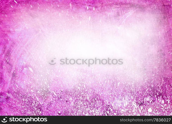 Beautiful watercolor background in soft magenta and white Great for textures and backgrounds for your projects