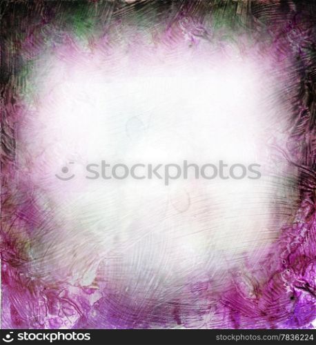 Beautiful watercolor background in soft purple and green- Great for textures and backgrounds for your projects!