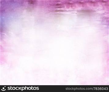 Beautiful watercolor background in soft purple and white Great for textures and backgrounds for your projects!