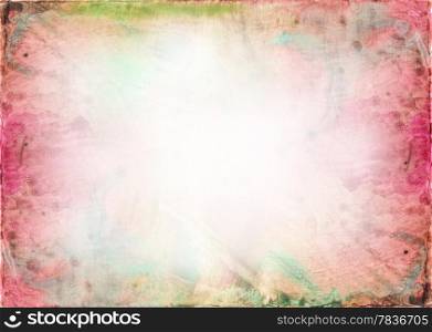 Beautiful watercolor background in soft purple and yellow Great for textures and backgrounds for your projects