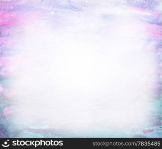 Beautiful watercolor background in soft purple, green and white Great for textures and backgrounds for your projects