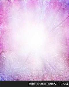 Beautiful watercolor background in soft white, purple and magenta Great for textures and backgrounds for your projects