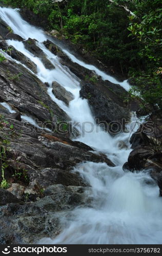 Beautiful waterfall at Phaghan Island