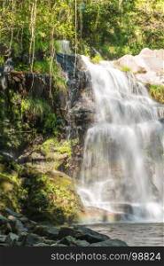 Beautiful waterfall in Cabreia, Sever do Vouga, Aveiro, Portugal