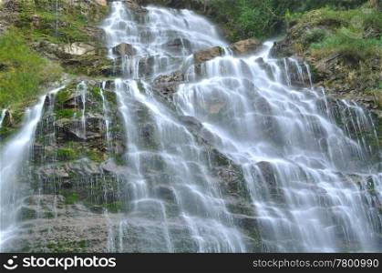 Beautiful Waterfall in Harrison BC Canada