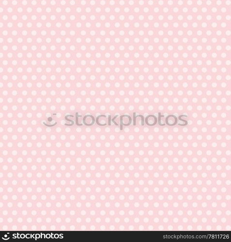 Beautiful white dots on pink background.