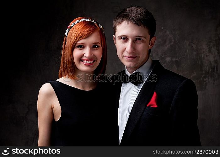 Beautiful young couple.
