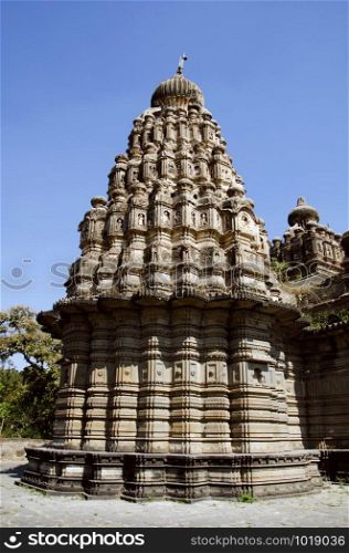 Beautifully carved Sangameshwar Temple at Saswad, Maharashtra, India. Beautifully carved Sangameshwar Temple, Saswad, Maharashtra, India