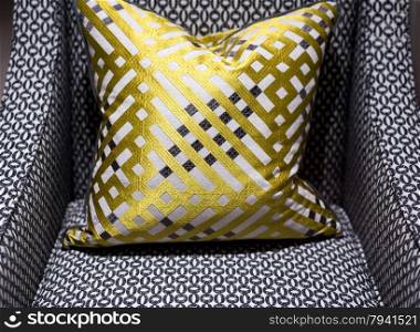 Beautifully Elegant Chair with Stylish Patterned Cushion