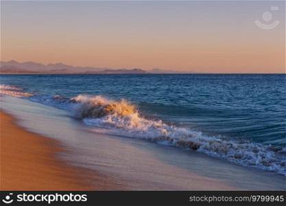 Beautuful Baja California landscapes, Mexico. Travel background, concept