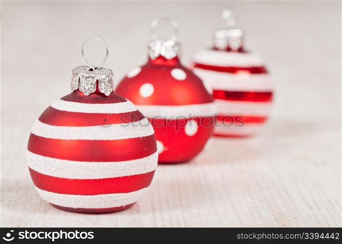 Beautuful christmas balls for tree decoration