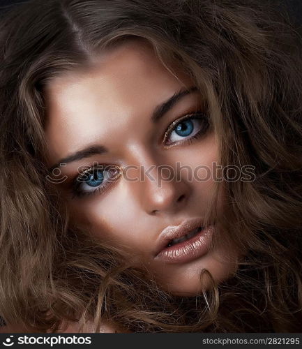 Beauty and health, cosmetics and make-up Portrait of fashion woman model