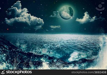 Beauty Ocean, abstract natural backgrounds for your design
