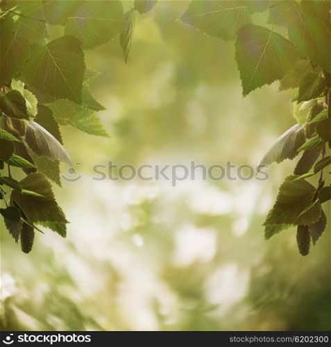 Beauty seasonal backgrounds with shallow focus and natural bokeh