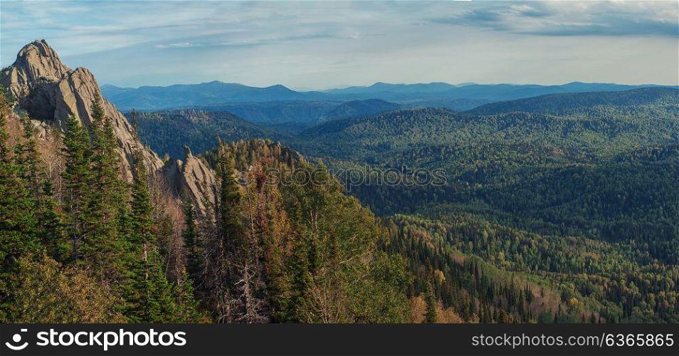 Beauty view in mountains of Altai. Beauty view in mountains of Altai. Kolyvan range - a mountain range in the north-west of the Altai Mountains, in the Altai Territory of Russia