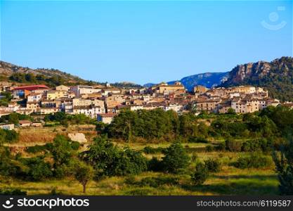Beceite village in Teruel Spain in Matarrana area