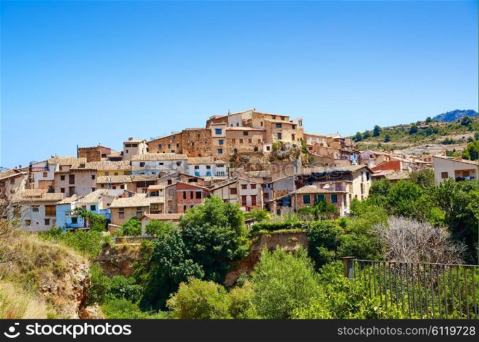 Beceite village in Teruel Spain in Matarrana area