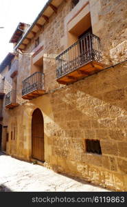 Beceite village in Teruel Spain in Matarrana area