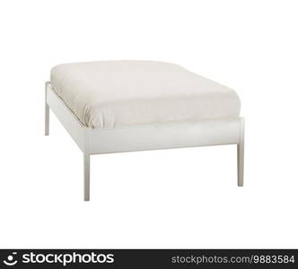 bed isolated on white background. bed on white background