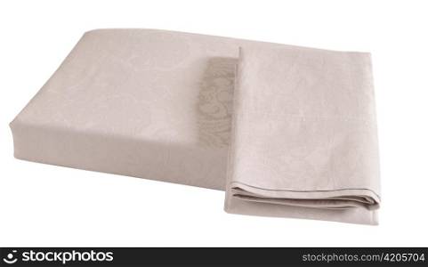 Bed sheets isolated