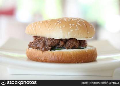 Beef Hamburger